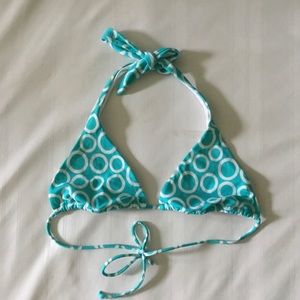 Victoria’s Secret M Turquoise Bikini Top